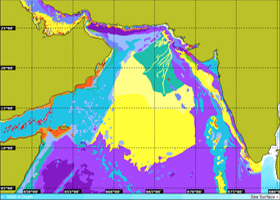 OAD ocean acoustic developments wader V8 version 8 sonar range prediction sediment and ports