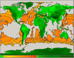 OAD WADER sonar range prediction tactical planning charts