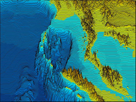 OAD WADER sonar range prediction water depth bathymetry data
