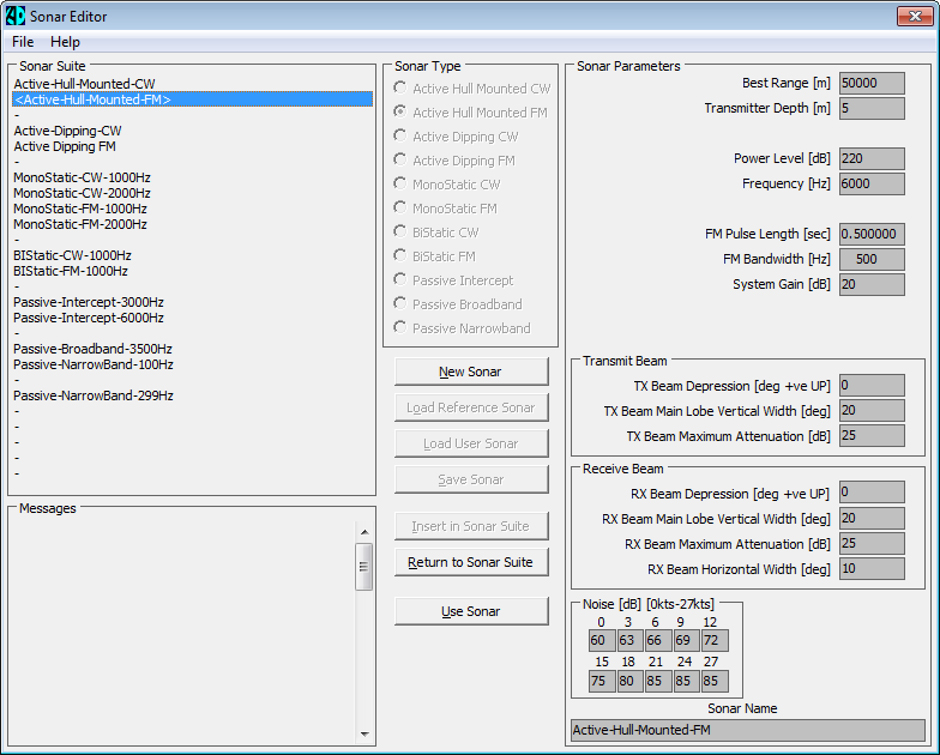sonarscreen7999_940w_forweb OAD WADER Sonar range performance prediction sonar editor