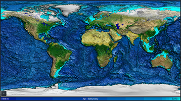 OAD WADER Bathymetry Chart